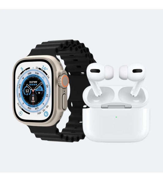 A23 ultra 2 Smartwatch & Earbuds|7-in-1 Ultimate Bundle |Free COD